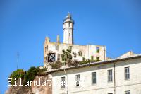 Restanten van de gevangenis op Alcatraz. eiland Alcatraz. (dconvertini )