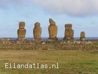 Beelden op Paaseiland. eiland Paaseiland. (tjabeljan )
